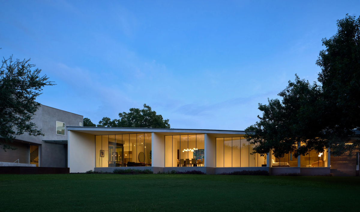 A stunning designer home in the middle of a Texas nature reserve