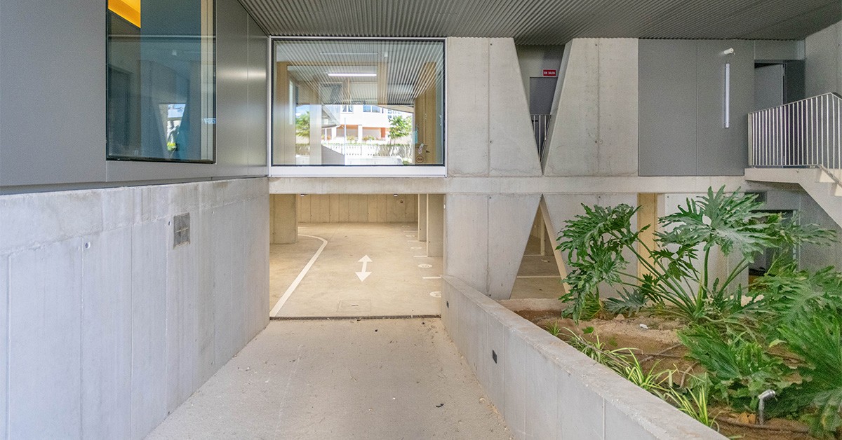 Entrada del edificio