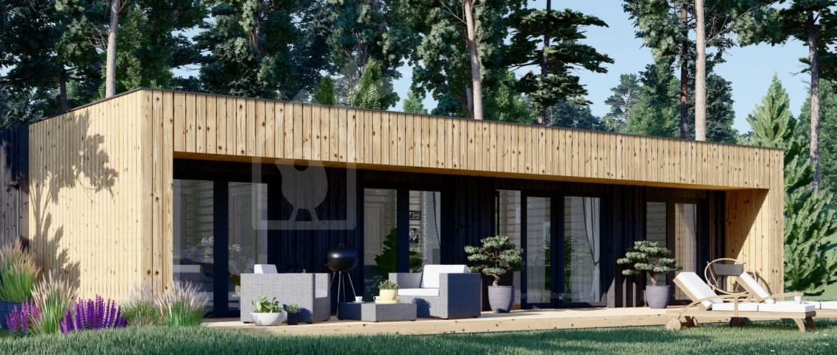 Casa prefabricada de madera