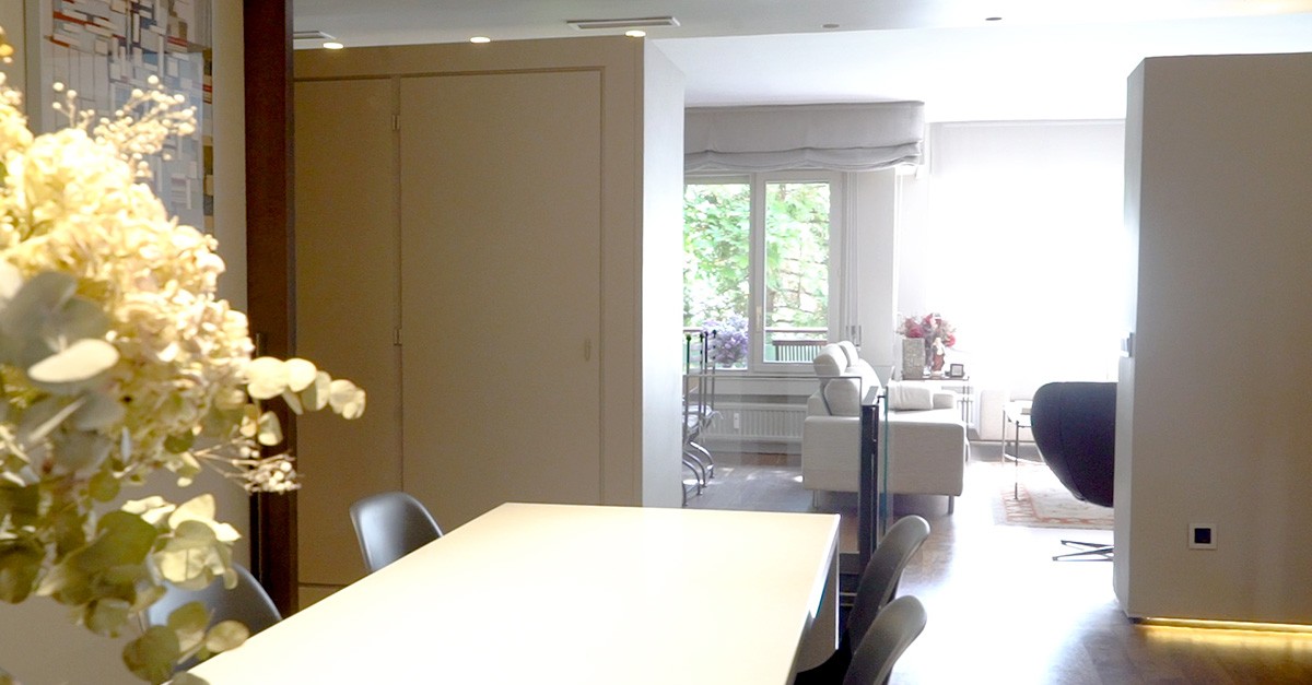 Interior de la casa de Diego Escario