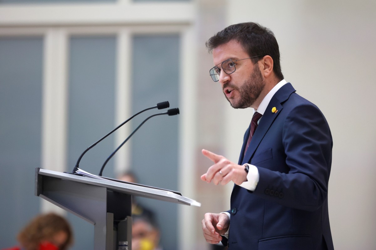Pere Aragonés (ERC), presidente de Cataluña