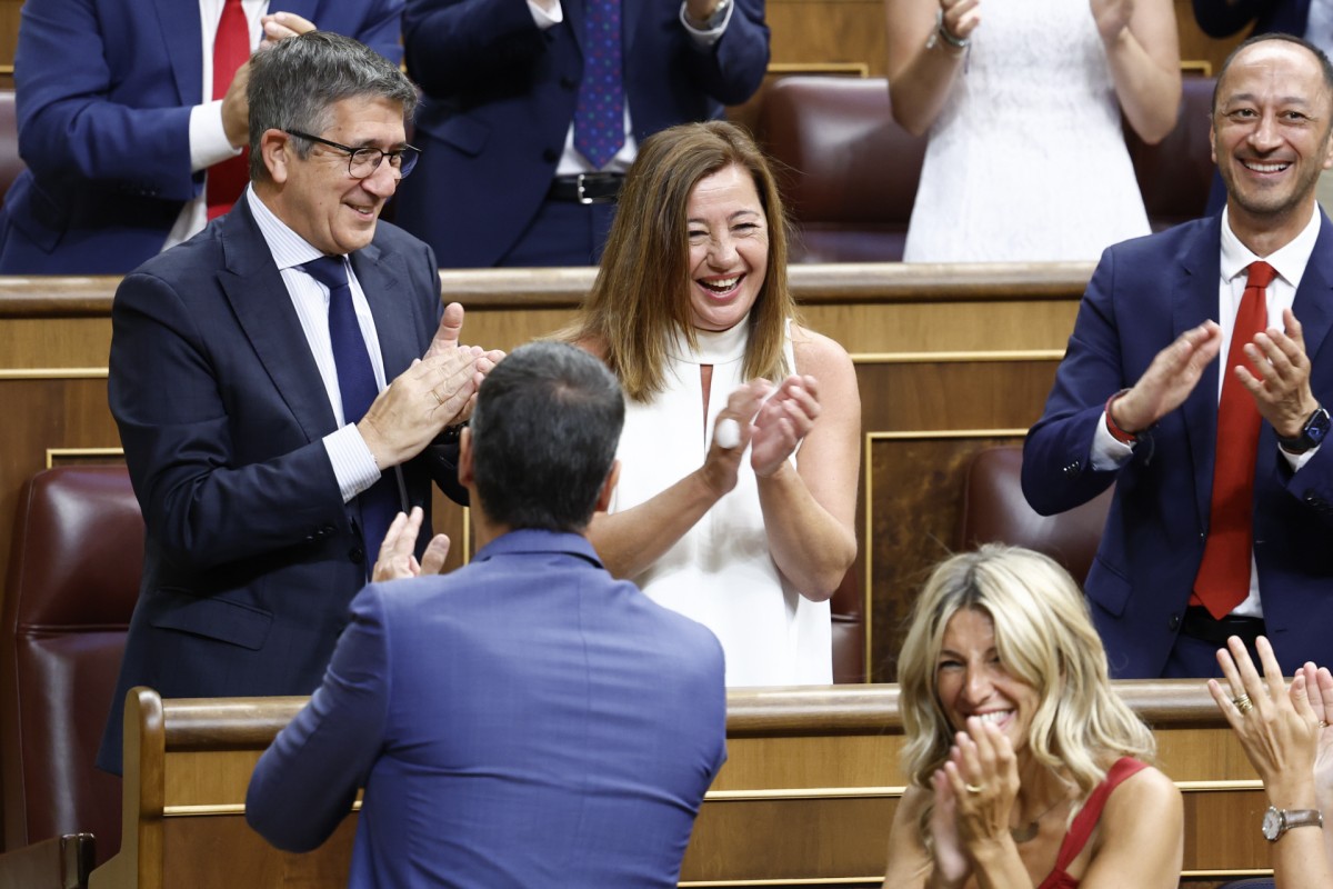 Francina Armengol, nueva presidenta del Congreso de los Diputados en Madrid