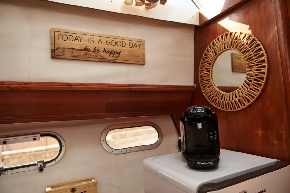 Cuchiboat por dentro