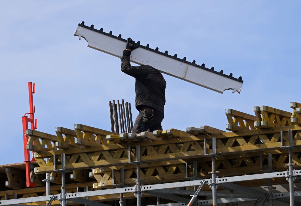 Empleado construcción