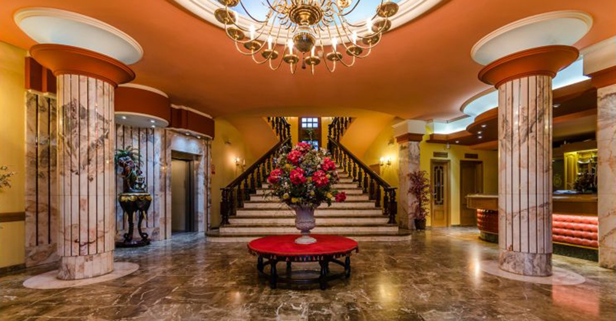 Hall principal del Hotel Zodíaco Libra