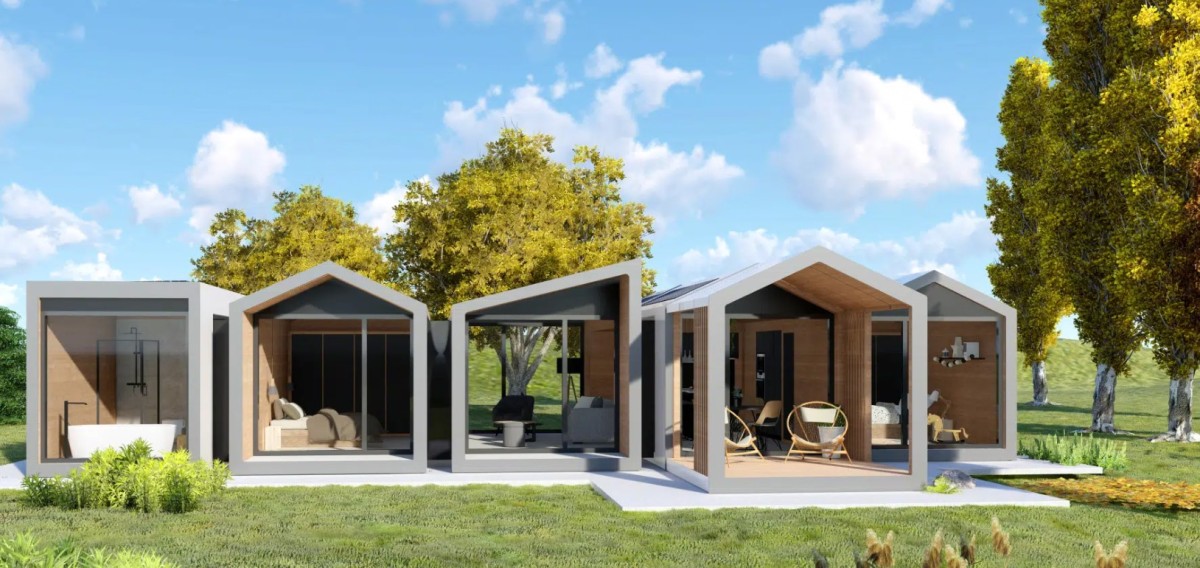 Casa prefabricada ampliable