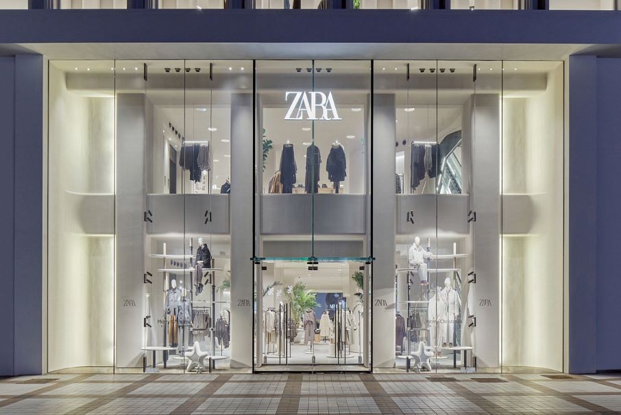 Zara en centro comercial