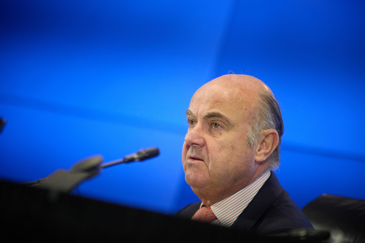 El vicepresidente del Banco Central Europeo (BCE), Luis de Guindos
