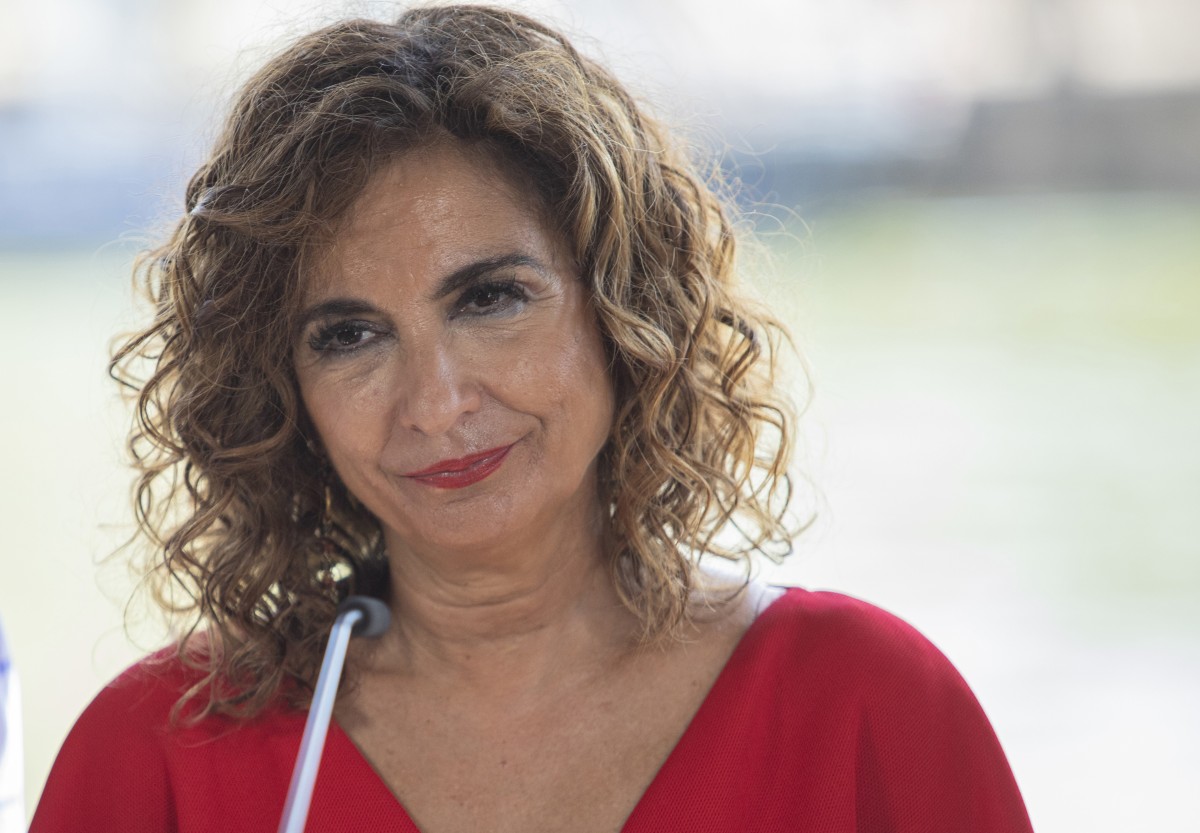 La ministra de Hacienda y Función Pública en funciones, María Jesús Montero