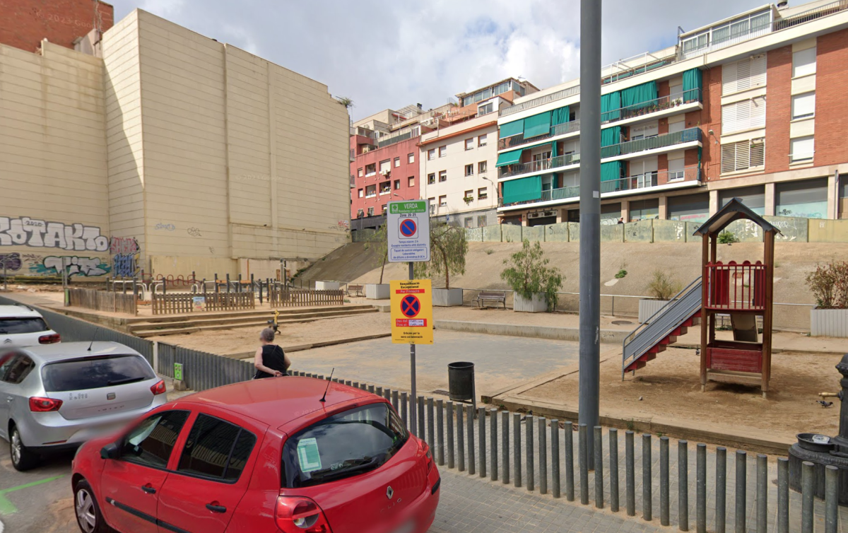 Socavón en el Carmelo