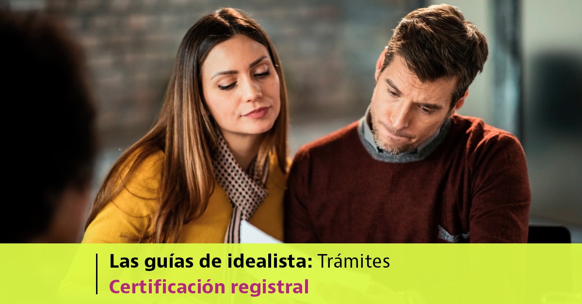 Certificación registral