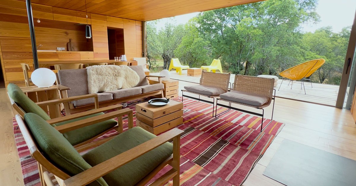 Salón de la casa de Josemaría de Churtichaga