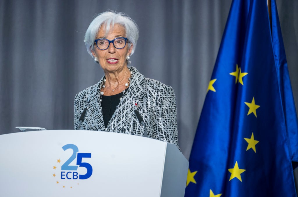Christine Lagarde, presidenta del BCE