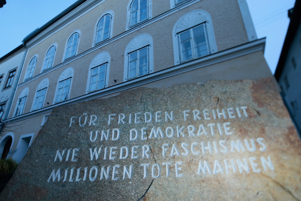Exteriores de la casa donde nació Adolf Hitler