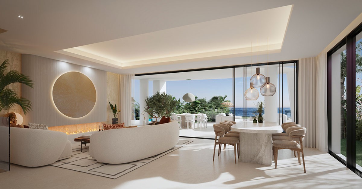 Four luxury villas on sale from €6 million in Marbella East, the trendiest area on the Costa del Sol
