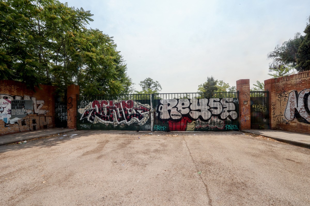 Muro perteneciente a la zona de la ‘Operación Campamento’, zona de la A-5, a 13 de julio de 2022, en Madrid