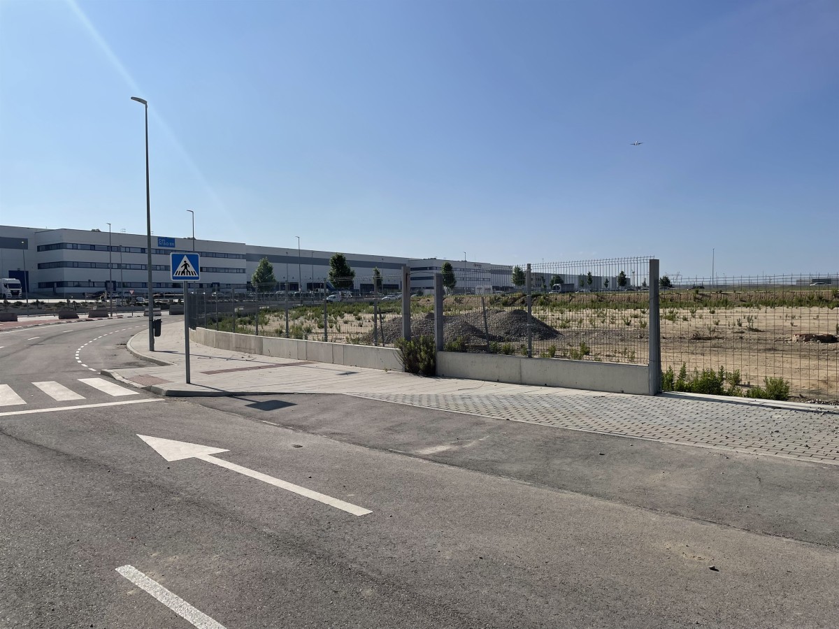 Suelo del futuro activo logístico de Hines