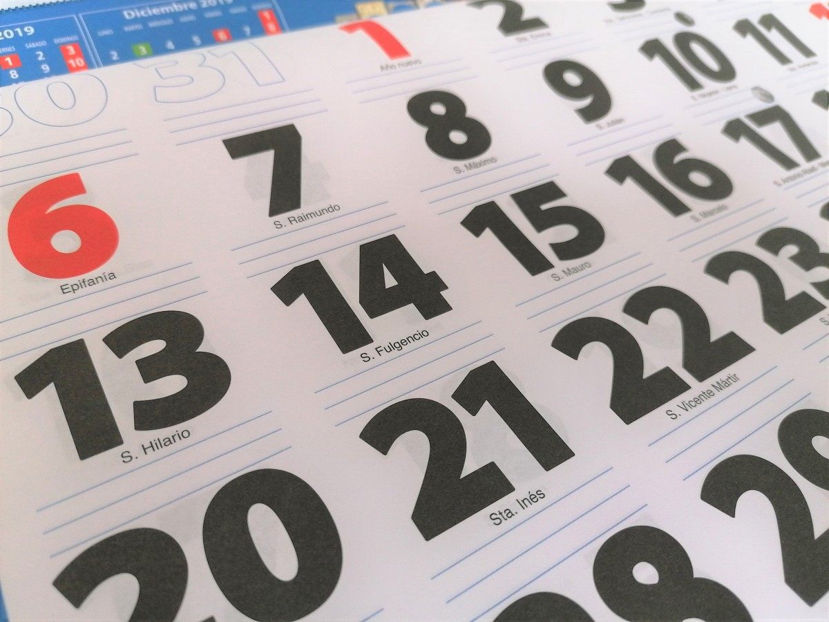 Archivo - Calendario