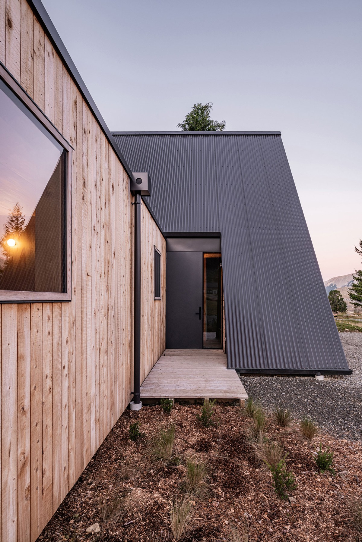 Lateral de la vivienda