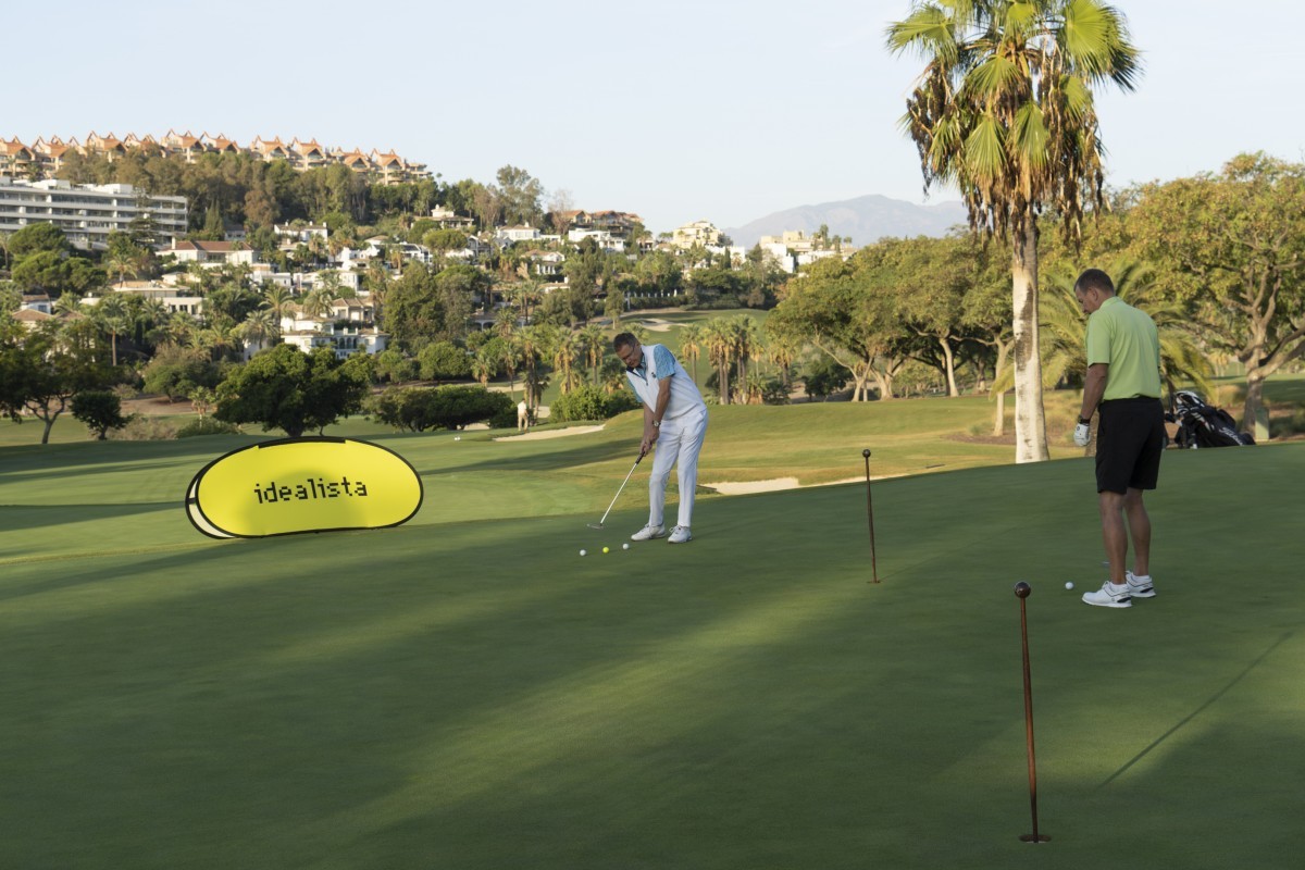 idealista hosts the "Welcome Back by idealista" at the Rel Club Golf Las Brisas, a new event for golf lovers on the Costa del Sol
