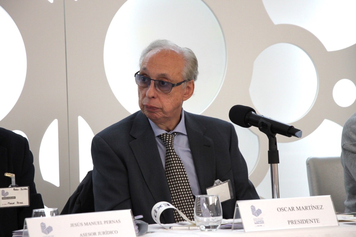 Óscar Martínez, presidente de la Asociación Profesional de Expertos Inmobiliarios (APEI).