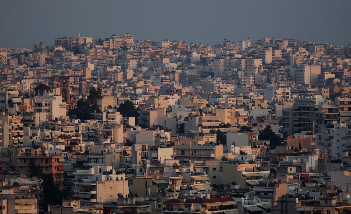 Viviendas en Atenas, Grecia