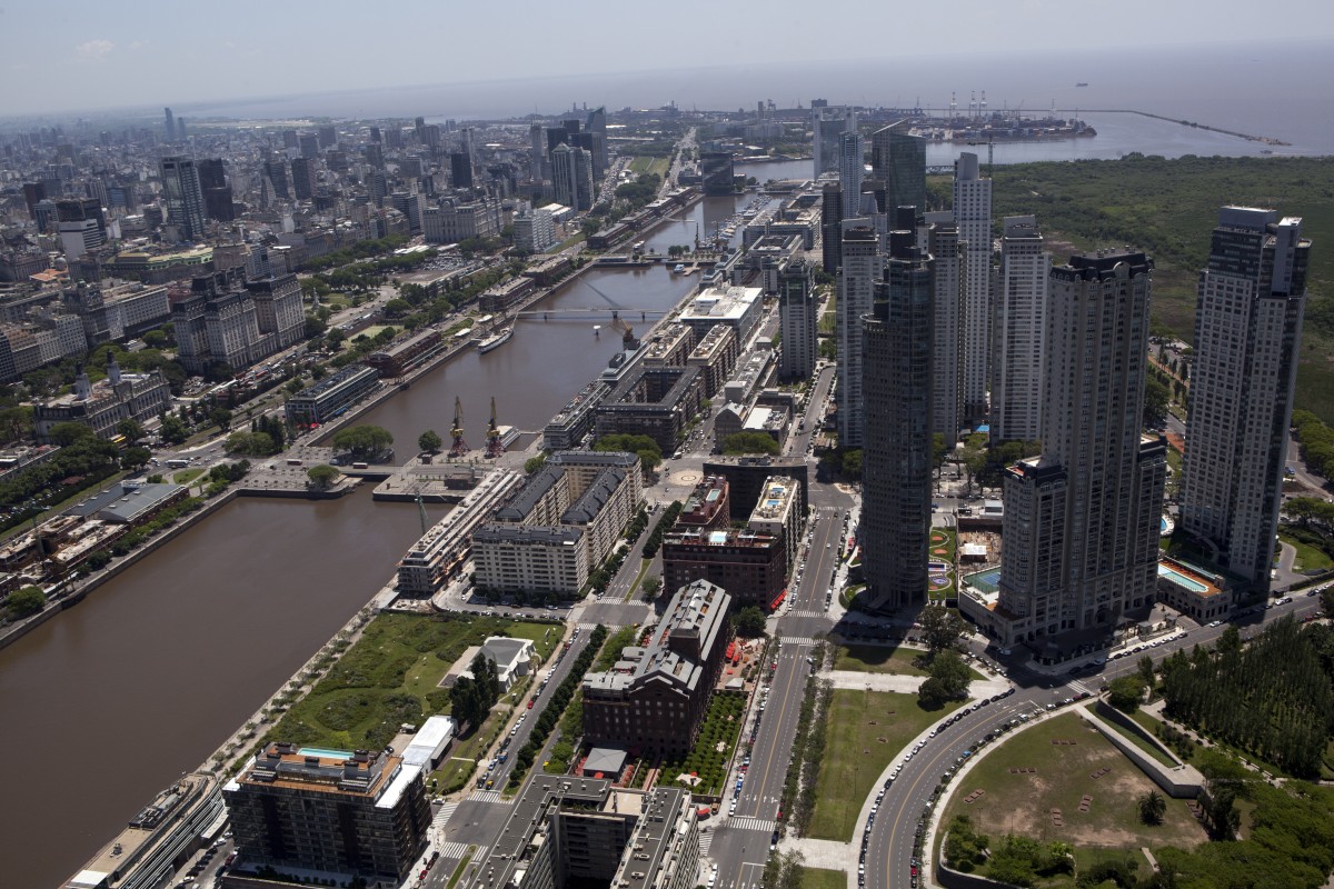 Puerto Madero, en Argentina