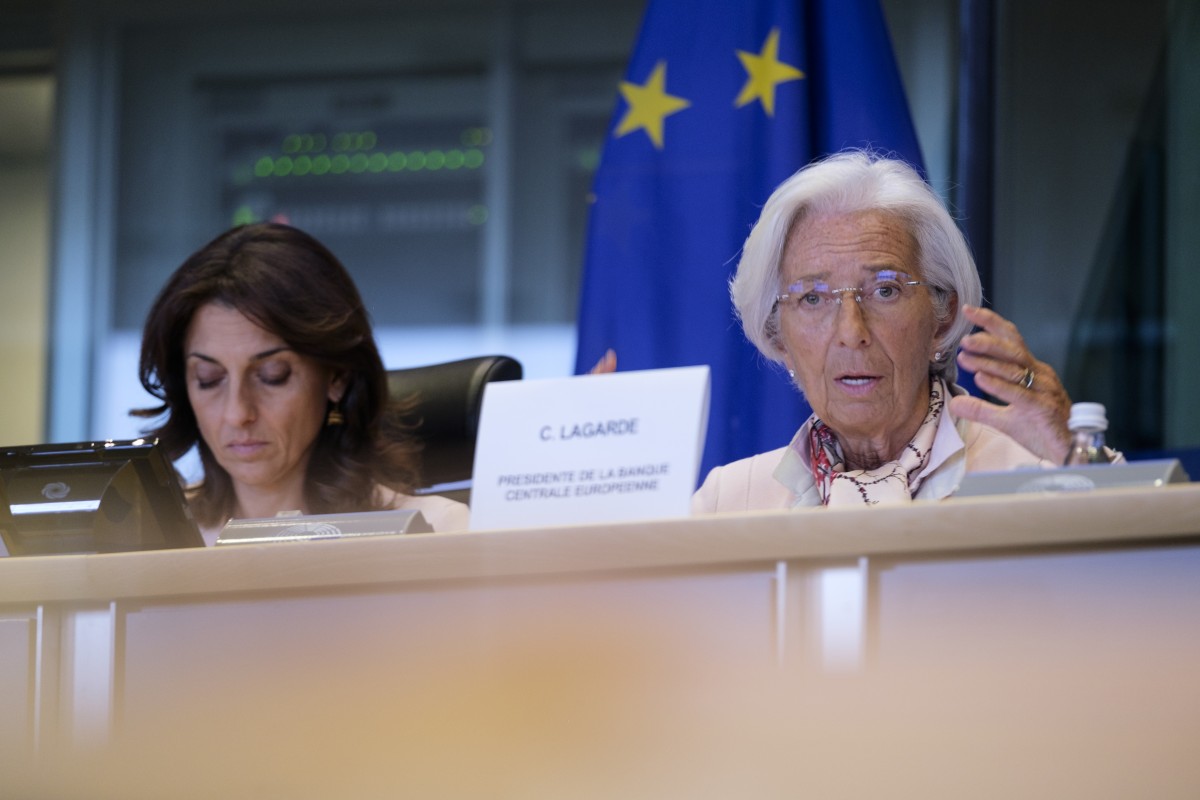 Christine Lagarde, presidenta del BCE