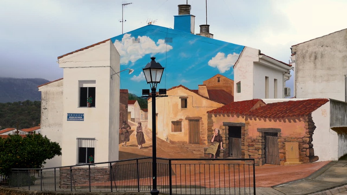 Trampantojo en Romangordo