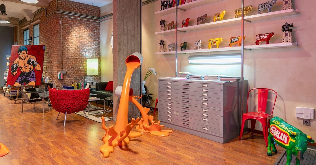 Lo studio Malasaña dell'artista pop art Antonio de Felipe in vendita a € 730.000