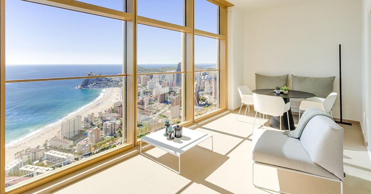 Luxury flats for rent in Benidorm's skyscrapers from €3,000 per month