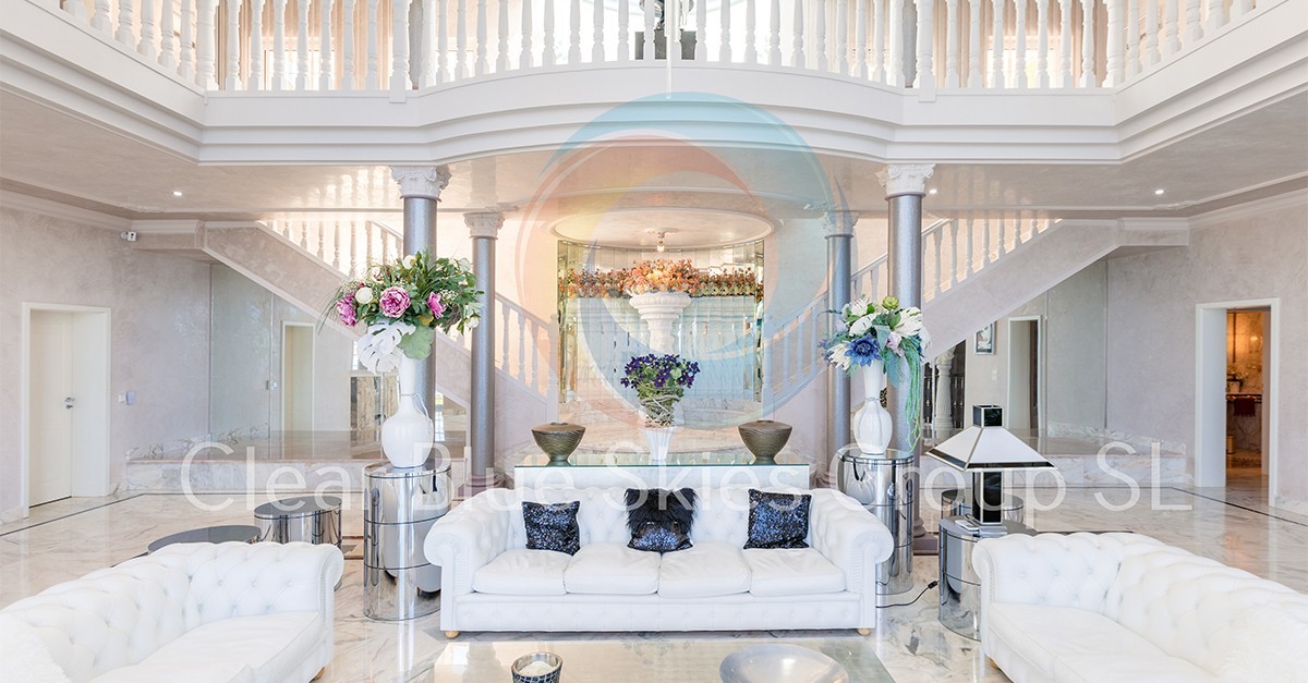 Fairytale castle with life-size chess set for sale for €8.5 m