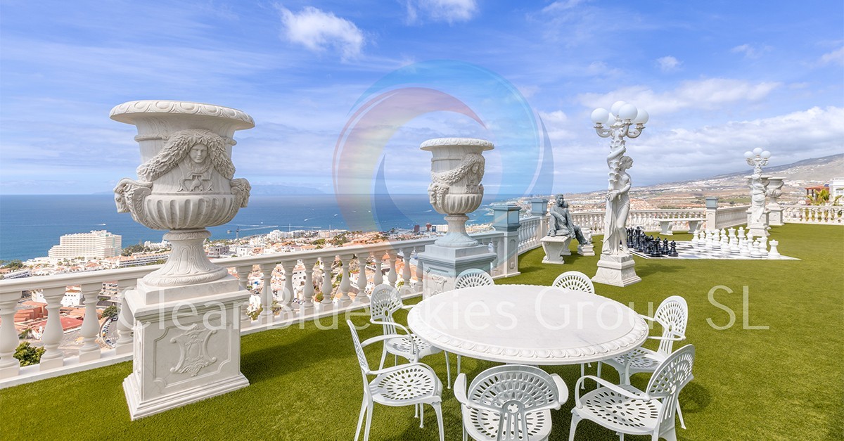 Fairytale castle with life-size chess set for sale for €8.5 million