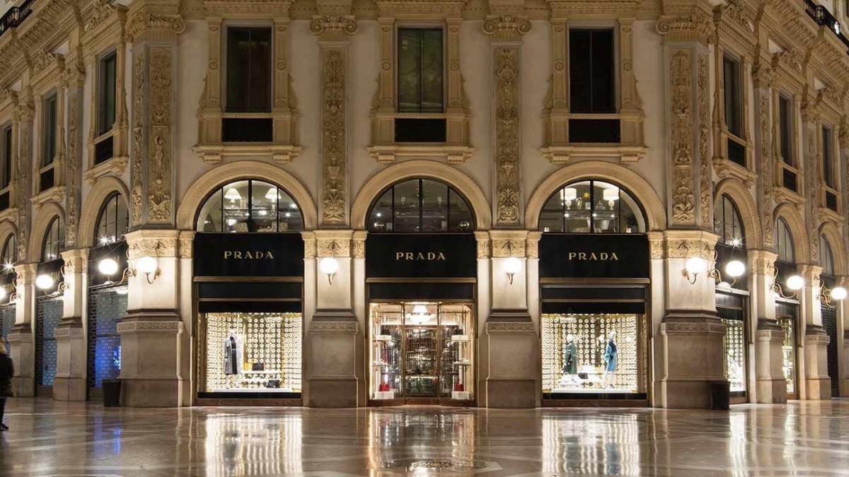 Una tienda de Prada