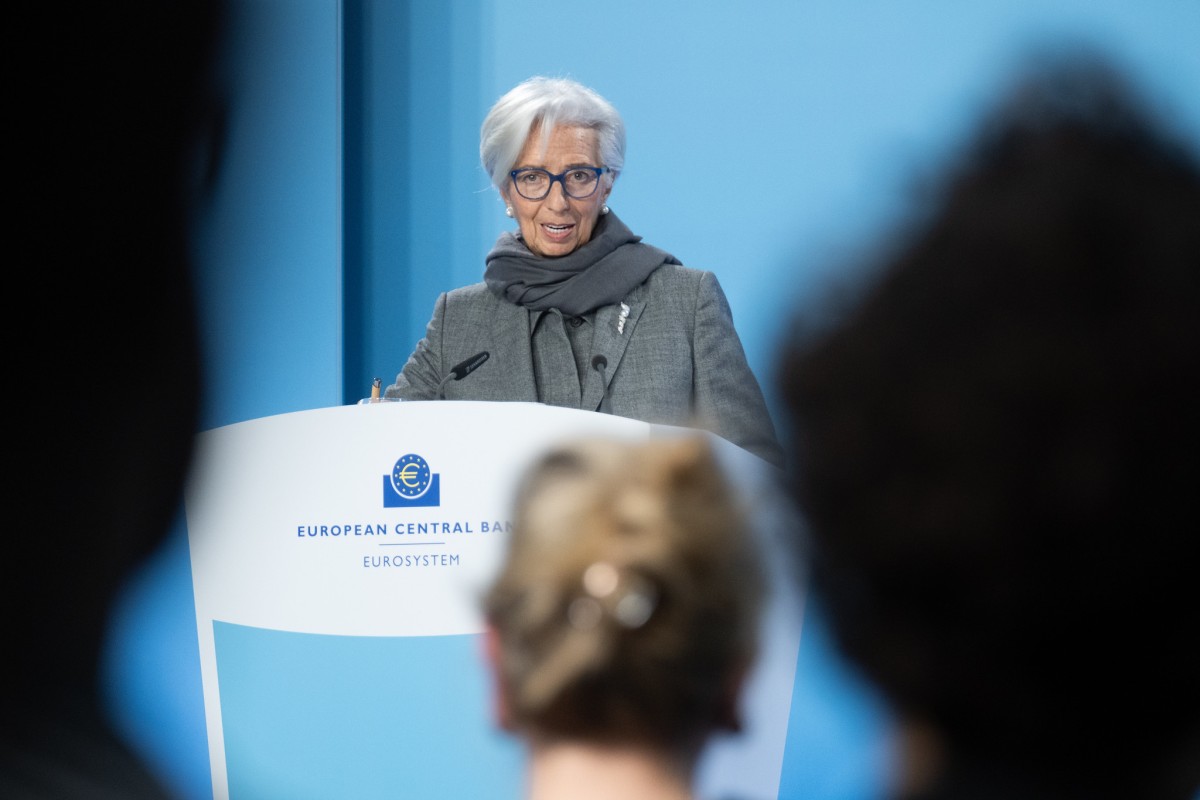 Christine Lagarde, presidenta del BCE