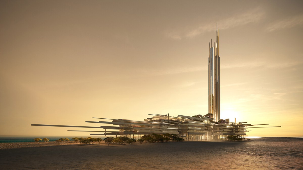 Epicon estará formado por dos torres, una de 225 metros de altura y otra de 275 metros
