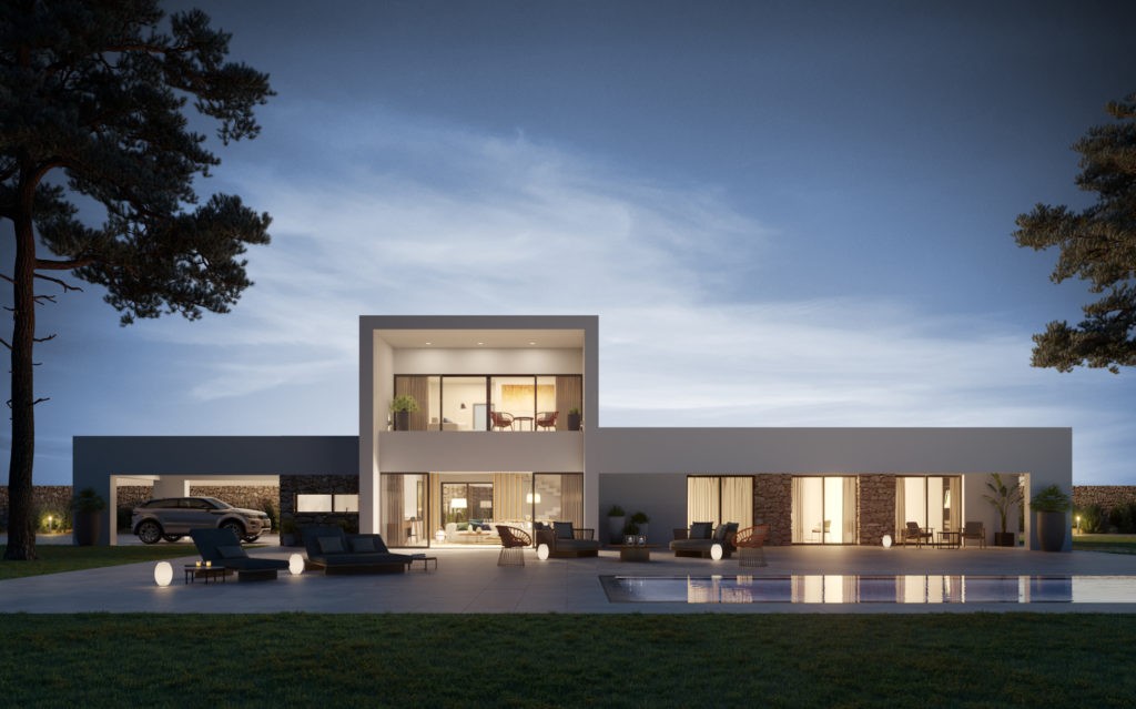 Model casa prefabricada de formigó