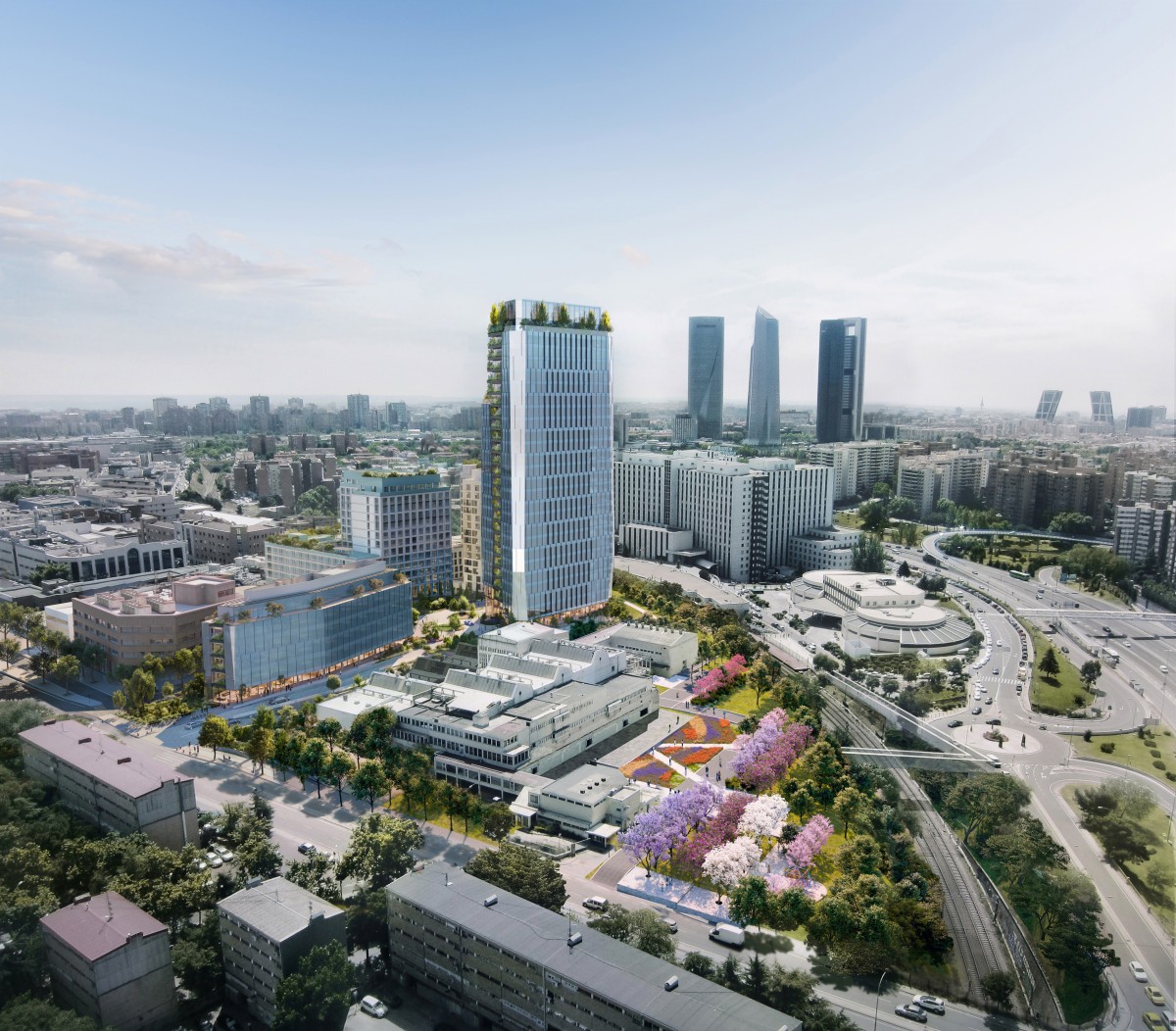 Vista aérea de Oria Innovation Campus