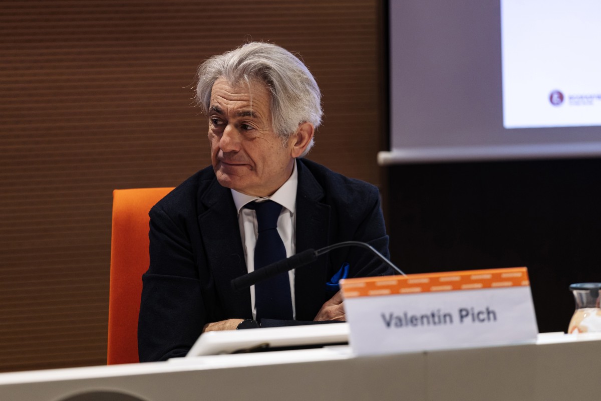 Valentín Pich, presidente del Consejo General de Economistas de España (CGE)