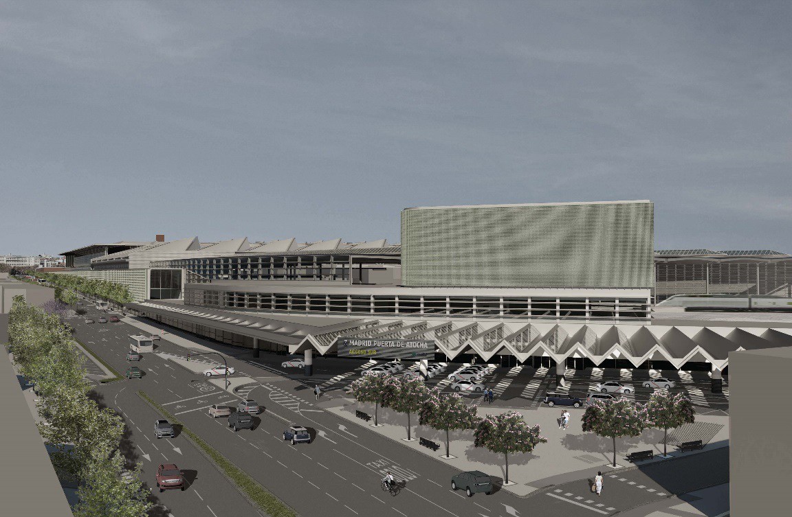 Archivo - Nueva estación pasante en Atocha