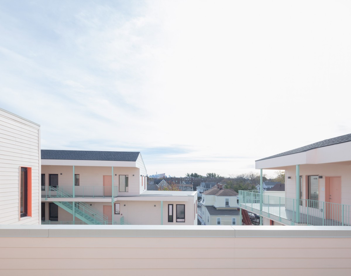 Desde el tejado las vistas que ofrece el complejo permite observar la extensión de la ciudad de Boston.