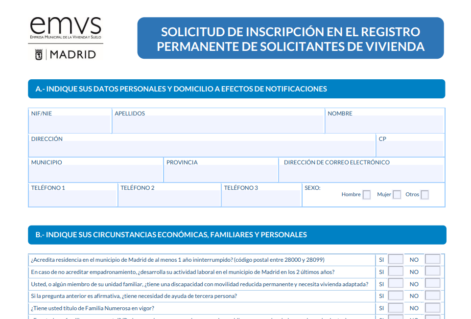 solicitar vivienda ivima