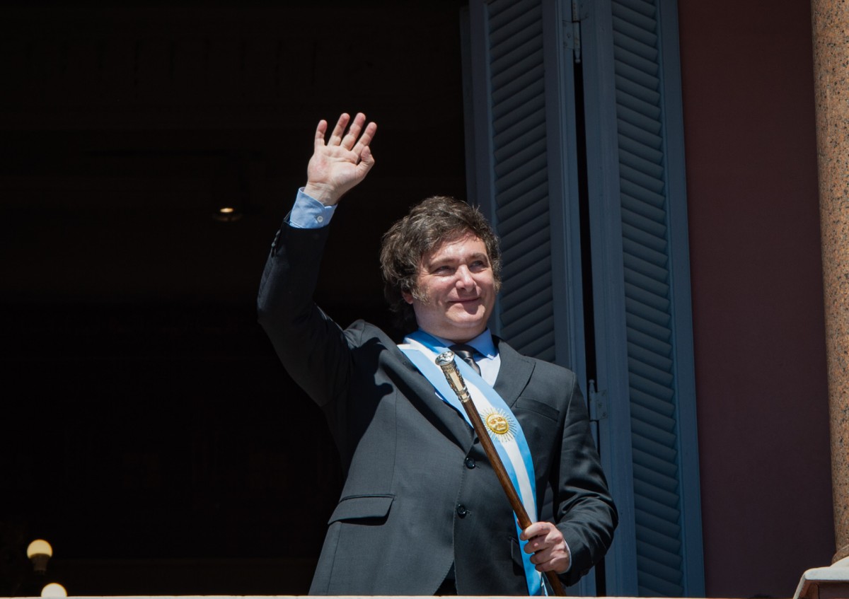 Javier Milei, presidente de Argentina