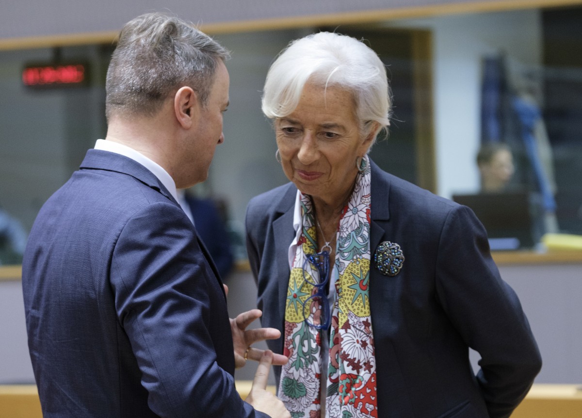 Christine Lagarde, presidenta del BCE