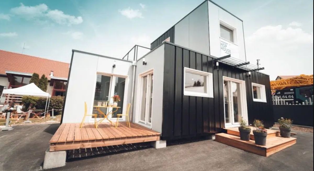 Minicasas de madera reubicables