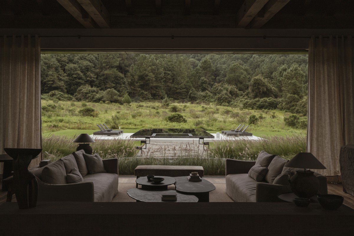 Vistas de la piscina
