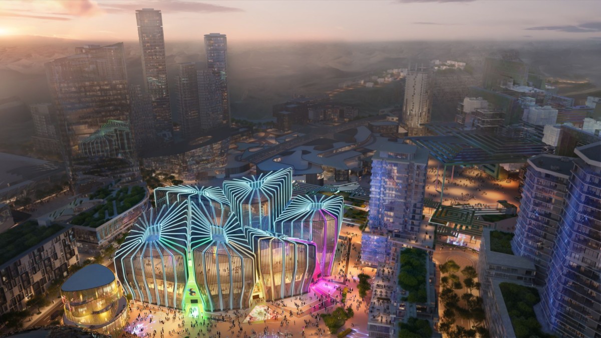 Proyecto Qiddiya City Esports Arena de Arabia Saudí