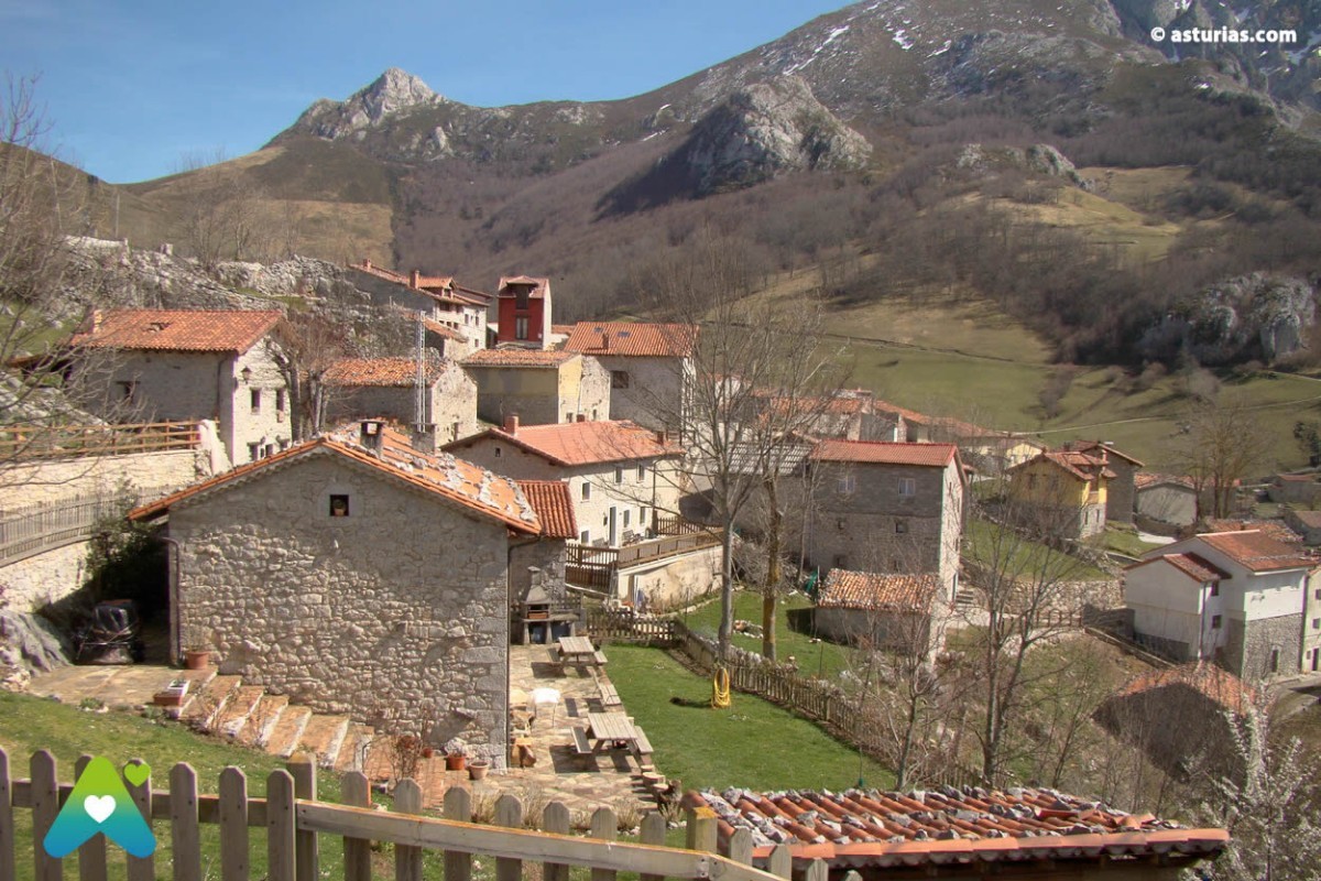 Sotres, Asturias' highest village nestled in the Picos de Europa 