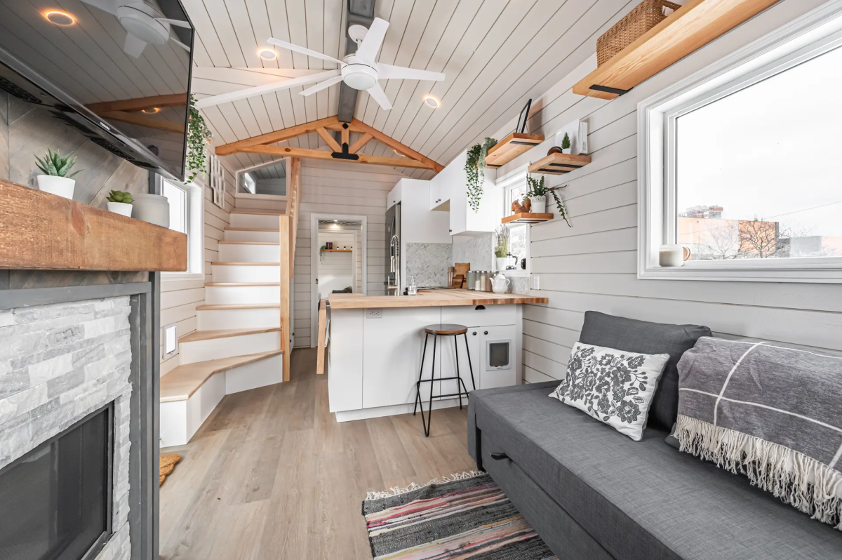 La distribución de la Paddock House permite un gran confort y espacio habitable con cada “habitación” situado uno a continuación de otro.