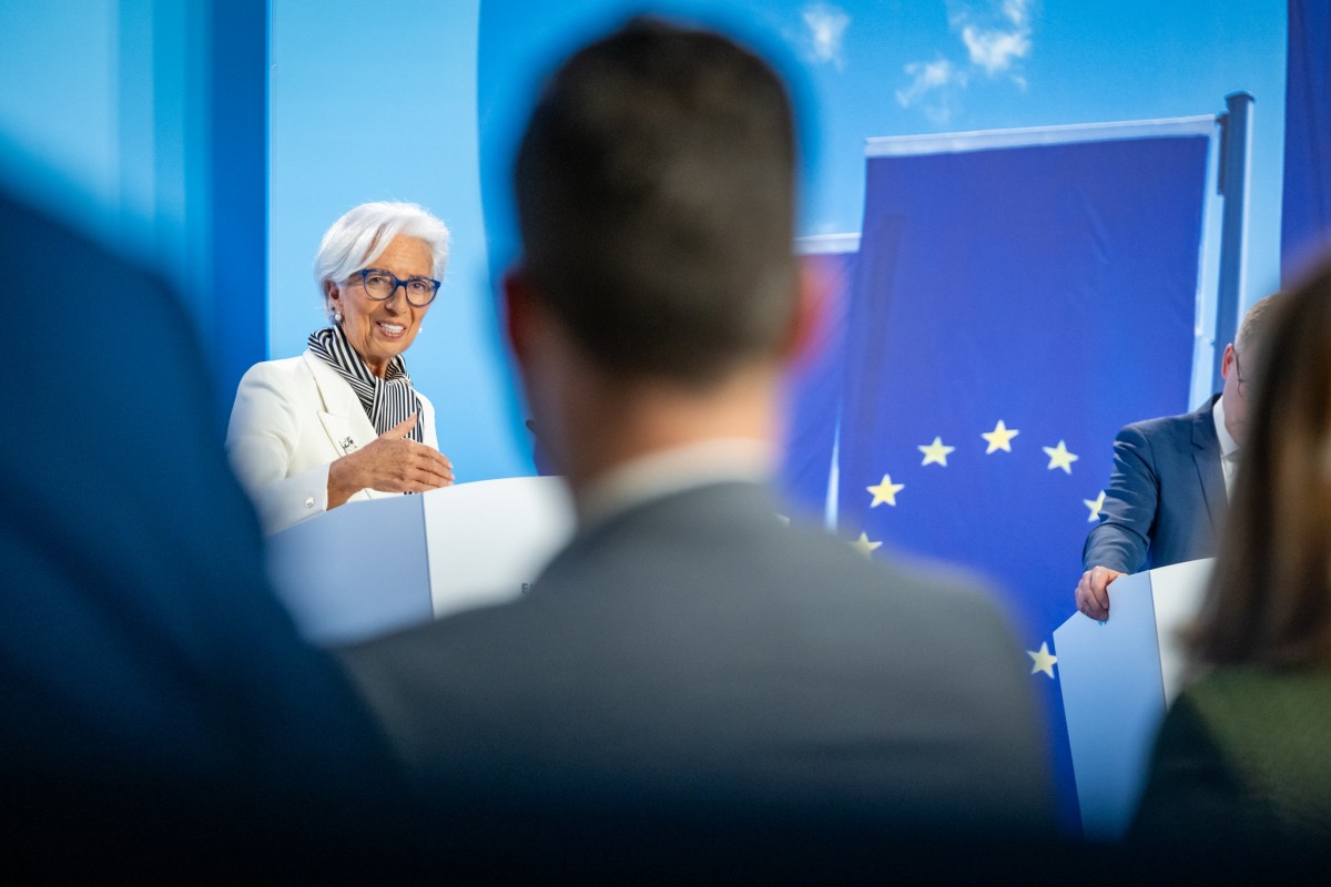 Christine Lagarde, presidenta del BCE